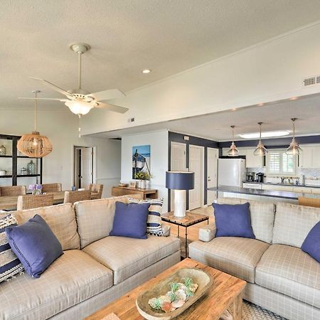 Waterfront Harkers Island Home Sunset View And Dock Exterior foto